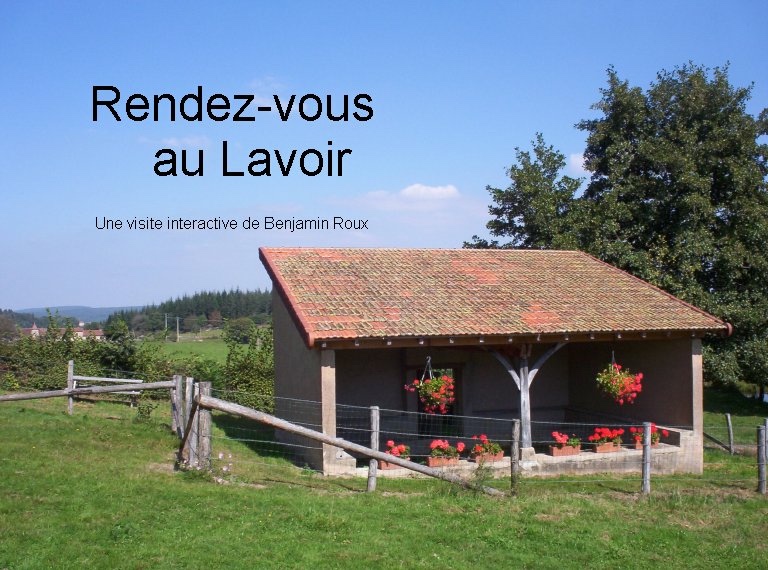 Couverture de Rendez-vous au lavoir