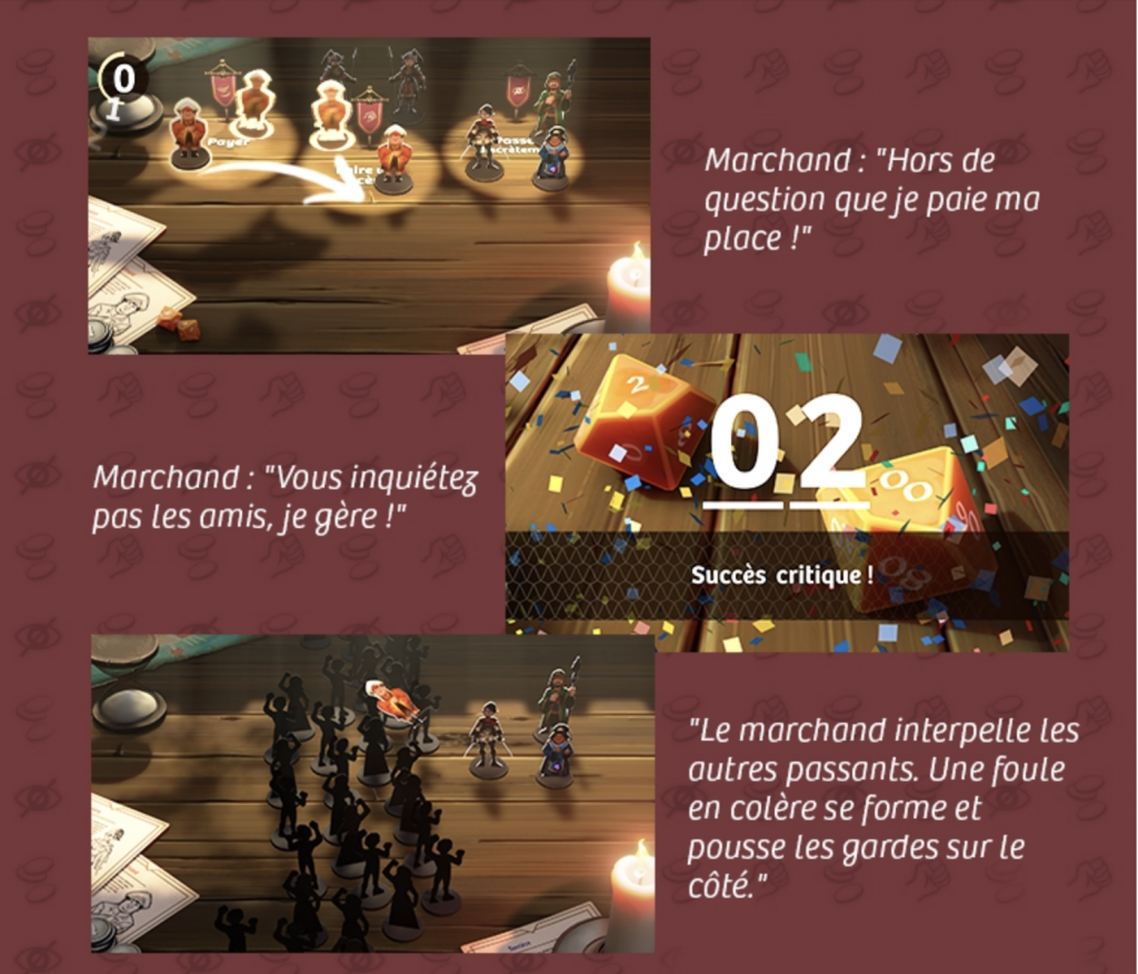 Inforgraphie expliquant comment fonctionne le jeu.