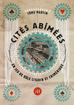 Couverture du jeu de rôle Les Cités Abîmées.